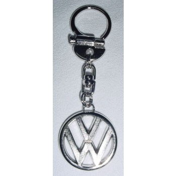 VW GARBUS, PASSAT brelok 3D nikiel połysk metalowy zawieszka (id: 430)